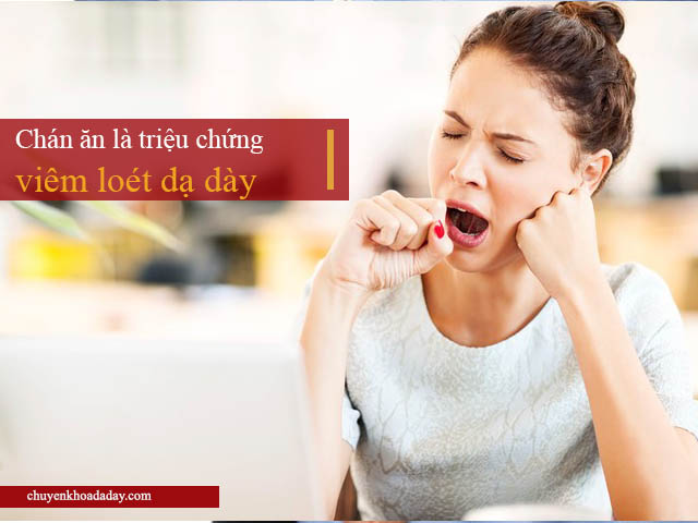 dấu hiệu viêm loét dạ dày