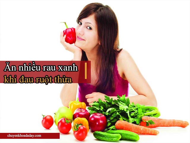 điều trị đau ruột thừa