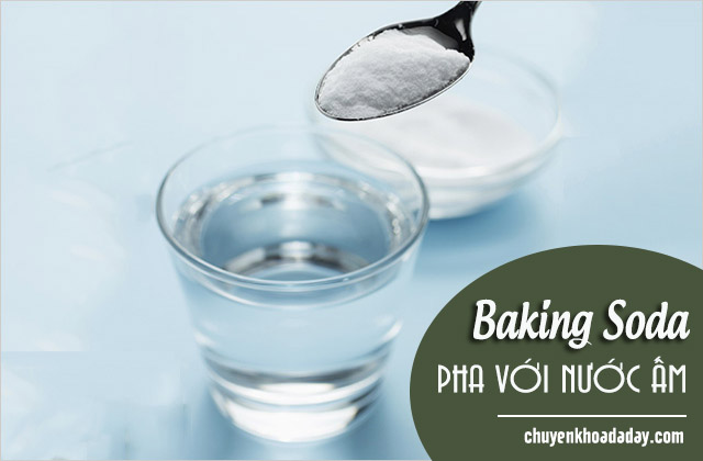 chữa đau dạ dày bằng baking soda