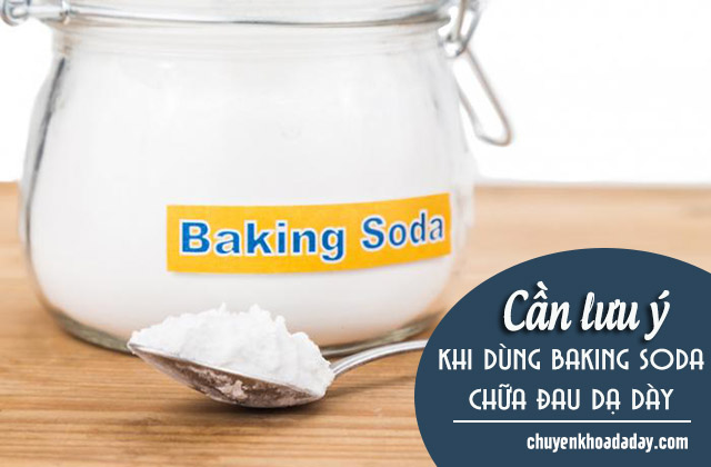 chữa đau dạ dày bằng baking soda