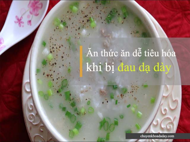 đau dạ dày nên ăn gì