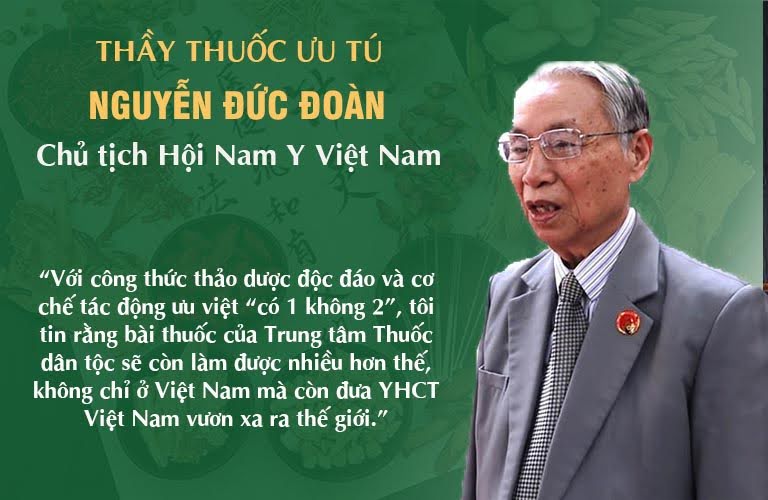 TTUT Đỗ Đức Đoàn nhận xét về Sơ can Bình vị tán