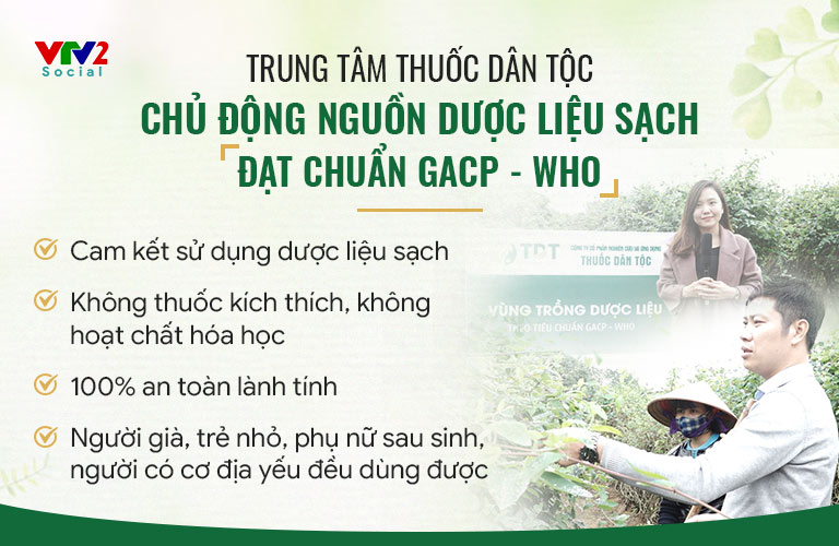 Ưu điểm về dược liệu Thuốc dân tộc